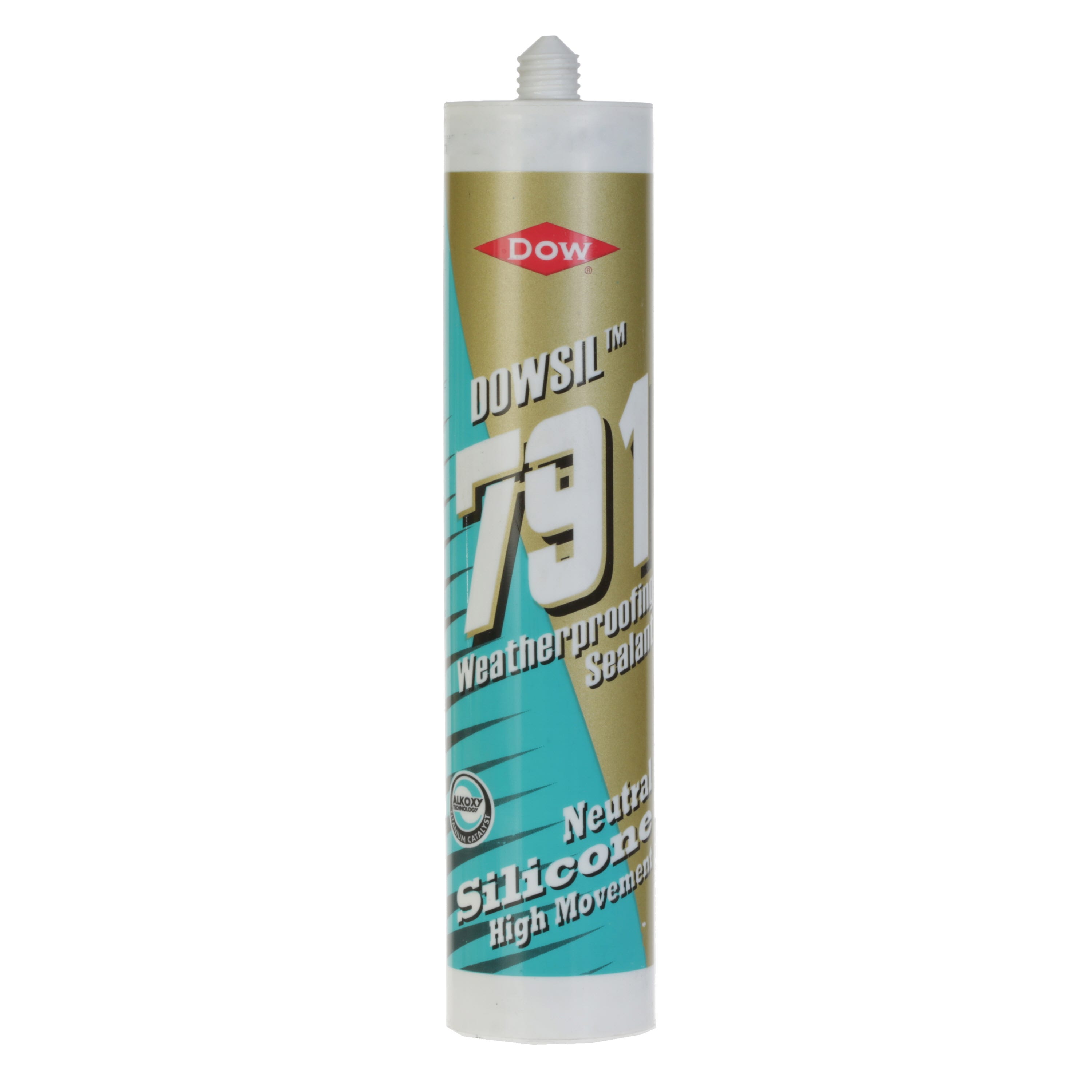 Image of Geocel Dowsil 791 Weatherproofing Sealant Black 310ml
