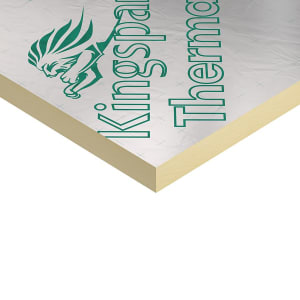 Product image for Kingspan TP10 Thermapitch Insulation Board 2400mm x 1200mm x 75mm | 2.88m2