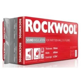 Product image for Rockwool Flexi Slab 1200mm x 600mm x 50mm - Pack of 12 | 8.64m2