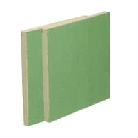 Product image for British Gypsum Gyproc Moisture Resistant Plasterboard Tapered Edge 3000mm x 1200mm x 12.5mm | 3.60m2