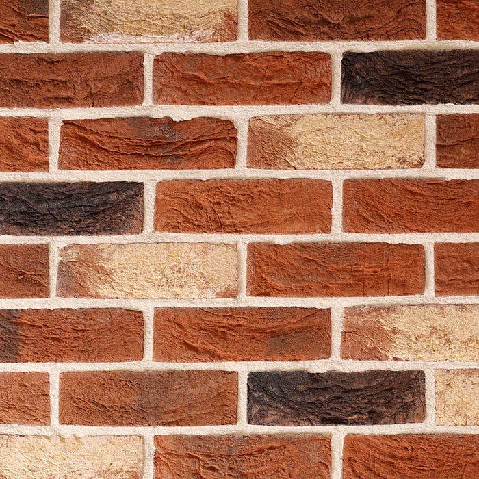 Product image for Traditional Brick & Stone Red Blend Facing Brick 65mm | Pack of 730