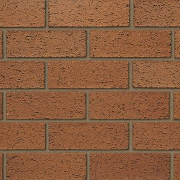 Product image for Ibstock Ravenhead Red Rustic Facing Brick 65mm | Pack of 404
