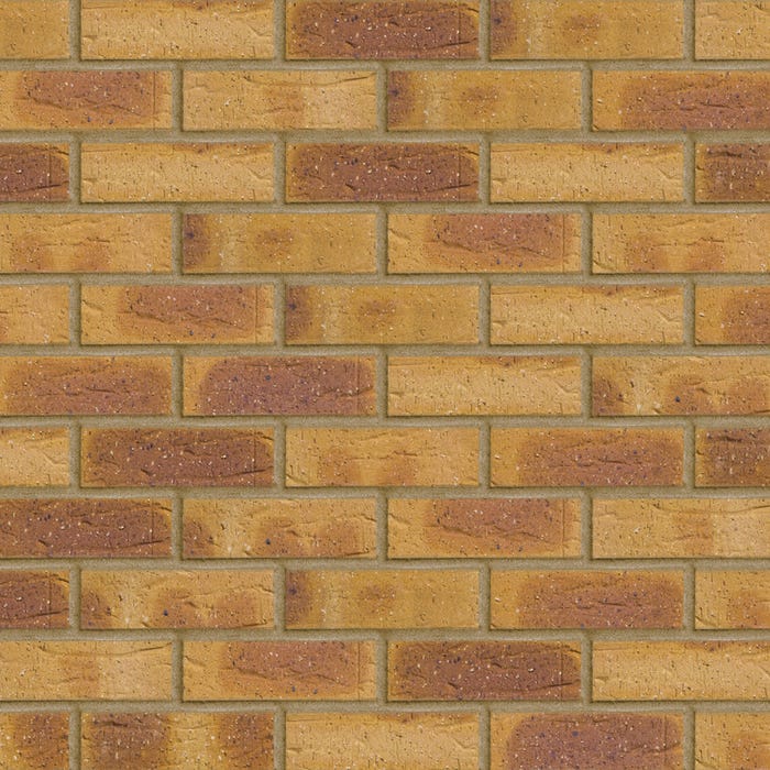 Product image for Forterra Ashwell Yellow Multi Facing Brick 65mm | Pack of 495