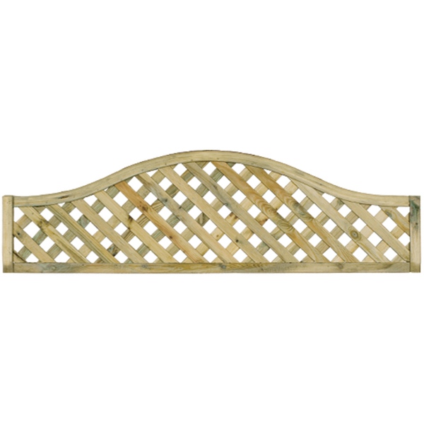 Product image for Elite Meloir Bow Top Lattice 0.6m