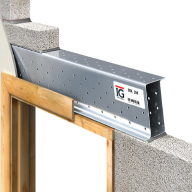 Product image for IG Standard Duty Steel Solid Wall Box Lintel 3900mm x 215mm - BOX100
