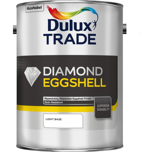 Product image for Dulux Trade Diamond Q/D Eggshell Mixed L/base 5ltr