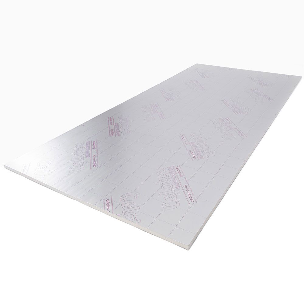 Product image for Celotex TB4020 PIR Insulation Board - 2400 x 1200 x 20mm