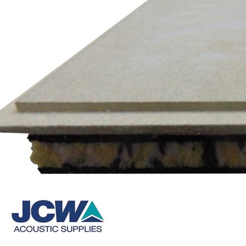 Product image for JCW Sound Insulation Board Supreme 24 Acoustic Insulation Board - 1.2m x 600mm x 24mm