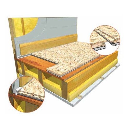 Product image for JCW Acoustic Deck 33 for Timber Floors - 2.4m x 600mm x 33mm
