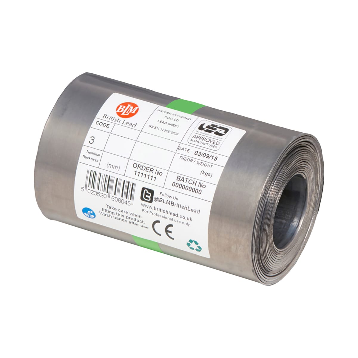 Product image for BLM Code 3 Lead Flashing 6m X 240mm