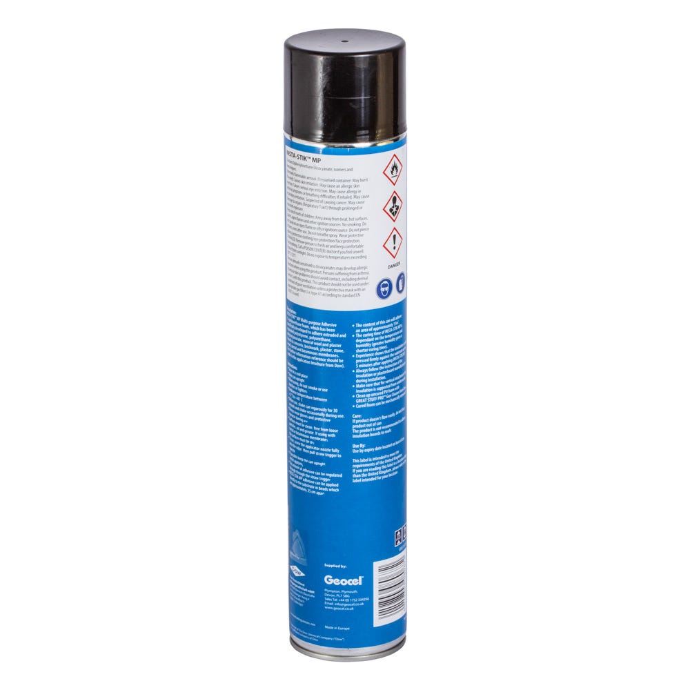 Product image for Geocel Dupont Insta-stik Straw Applied Multi Purpose Adhesive 750ml