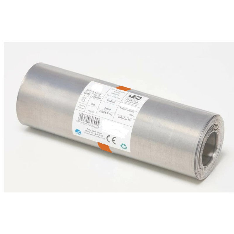 Product image for Lead Code 8 - 150mm x 6m Roofing Lead Flashing Roll