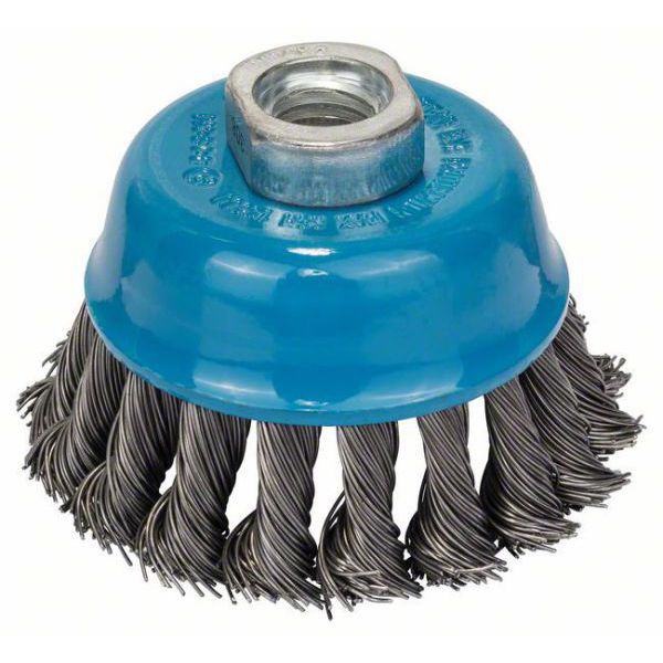 Product image for Bosch 75mm Knotted Wire Cup Brush 1608 622 029