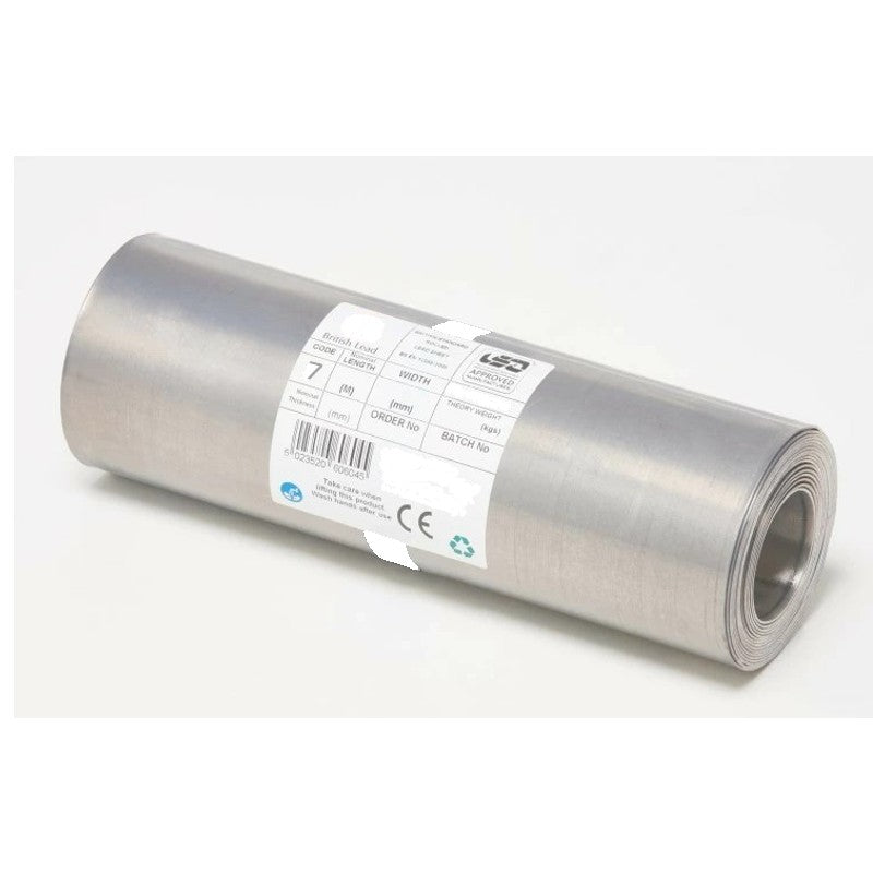 Product image for Lead Code 7 - 150mm x 6m Roofing Lead Flashing Roll