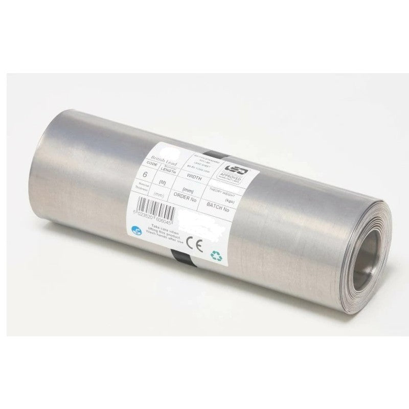 Product image for Lead Code 6 - 150mm x 6m Roofing Lead Flashing Roll