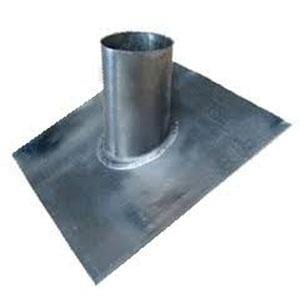 Product image for 4 Inch (100mm) Lead Weathering Slate 450mm x 450mm Base - 30 Degree