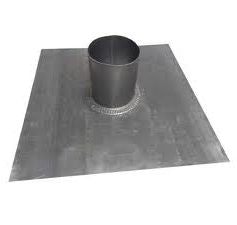 Product image for 4 Inch (100mm) Lead Weathering Slate 450mm x 450mm Base - 90 Degree
