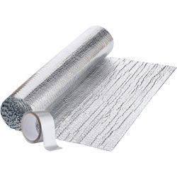 Product image for SuperFOIL Multi-Purpose Insulation and Foil Tape Set - 0.6m x 5m