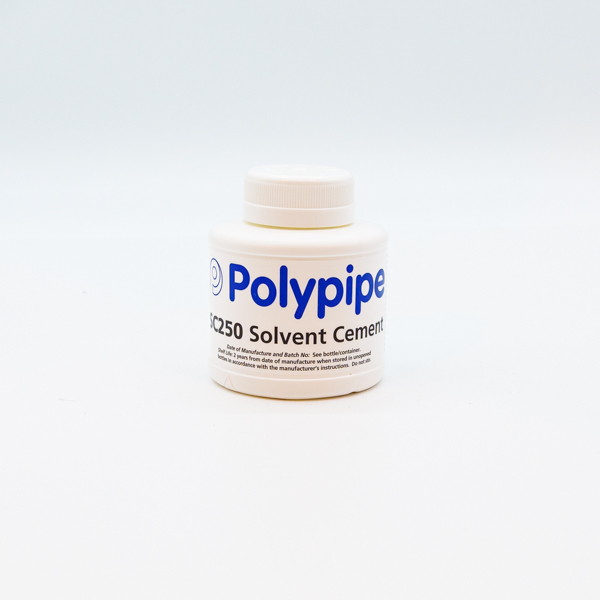 Product image for Polypipe Solvent Cement C/w Brush 250ml