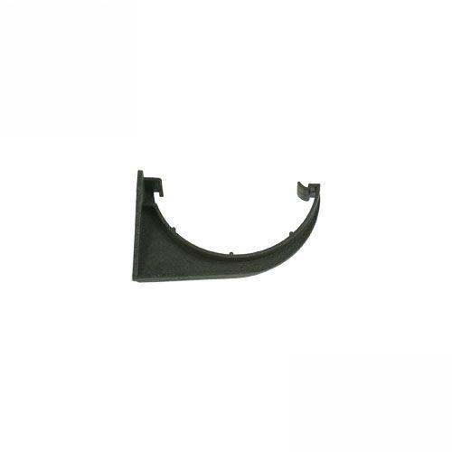 Image of Cascade Cast Iron Style 112mm Roundstyle Fascia Bracket - Black