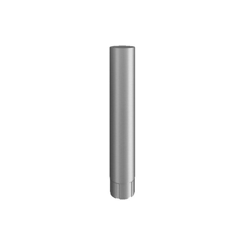 Image of Lindab Magestic 75mm Galvanised Steel Intermediate Pipe