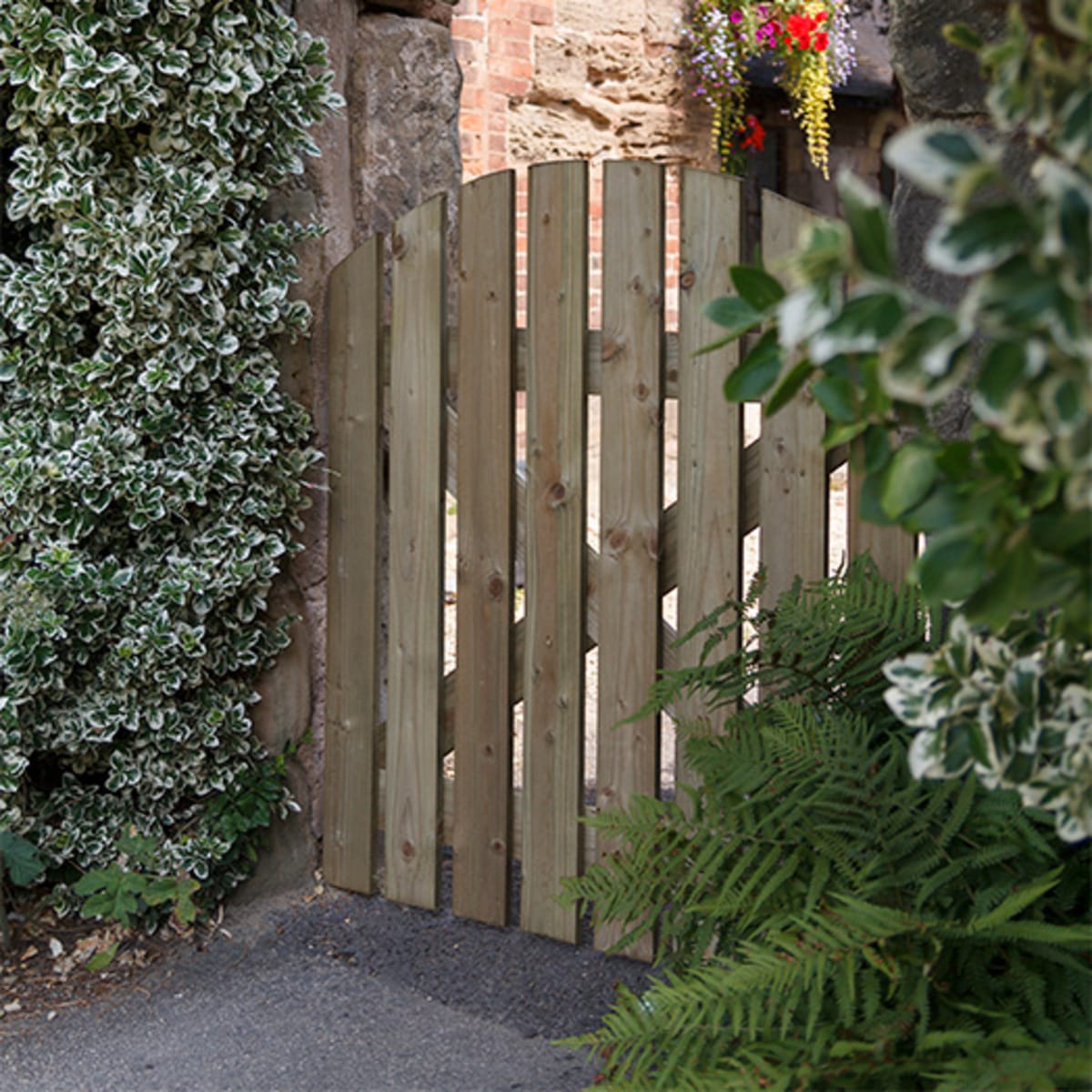 Product image for Domed Ledged & Braced Path Gate