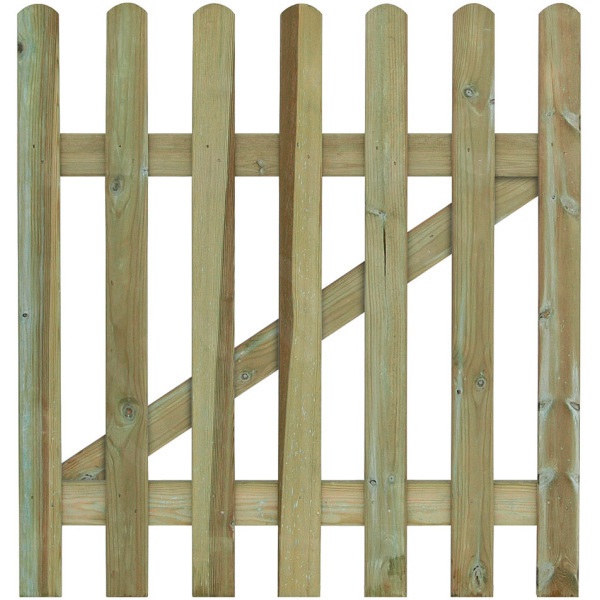 Image of Round Top Pailsade Gate