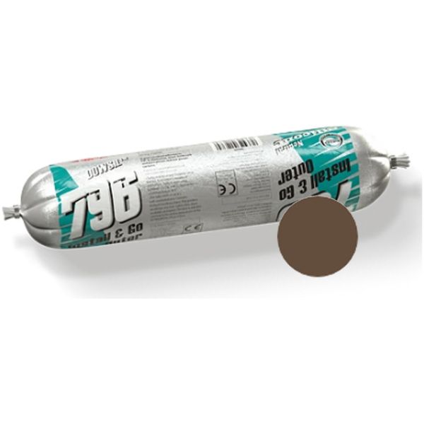 Product image for Geocel Ecoseal Dowsil 796 Brown 300ml