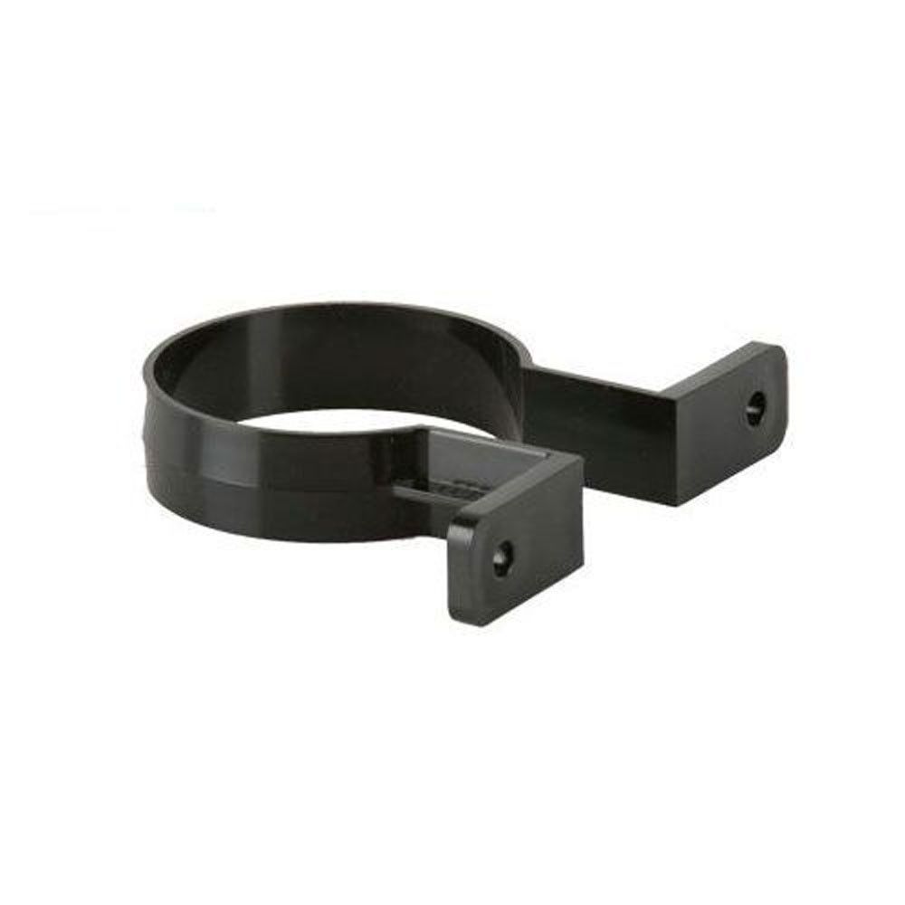 Product image for Brett Martin Plastic Round Downpipe Bracket 68mm - Black