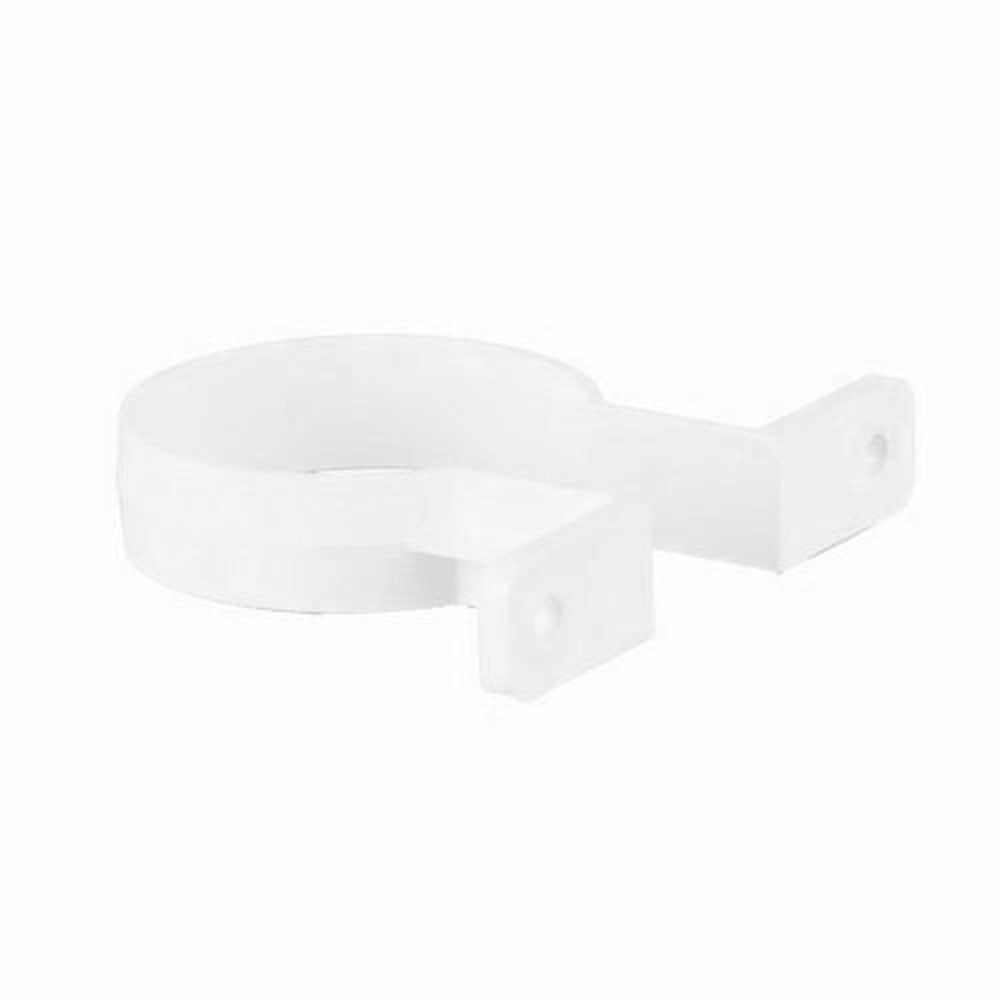 Product image for Brett Martin Plastic Round Downpipe Bracket 68mm - Arctic White