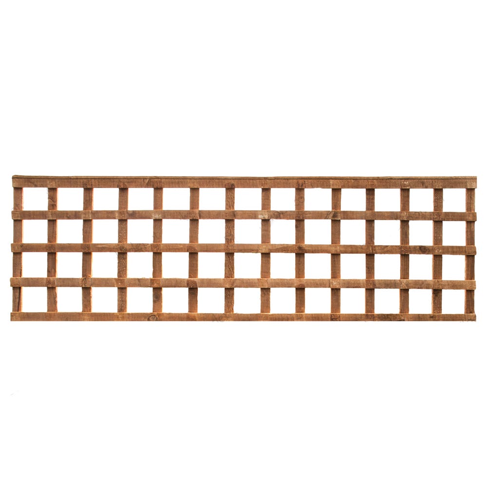 Product image for Heavy Duty Trellis Golden Brown 0.61m