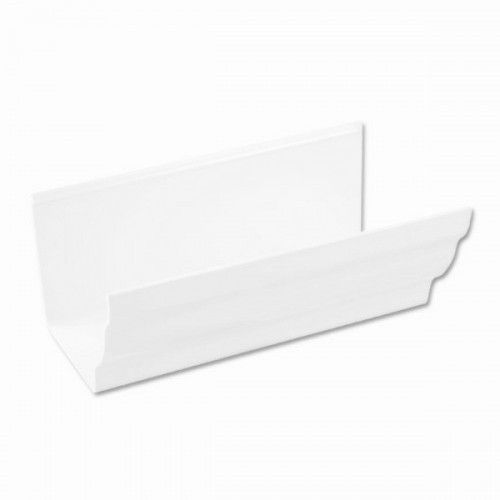 Image of Brett Martin Plastic Guttering Ogee Prostyle 4m Length 106mm - Arctic White