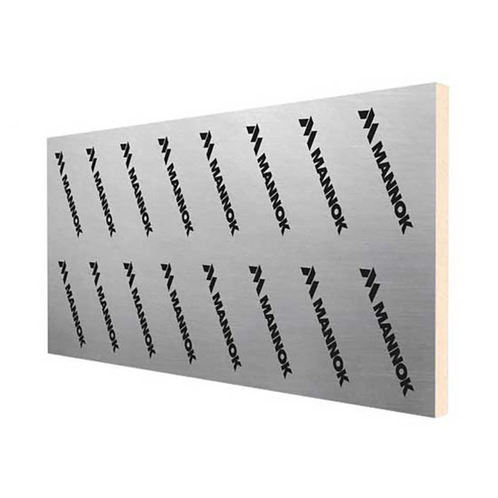 Product image for Mannok PIR Insulation Board - 2400mm x 1200mm x 50mm