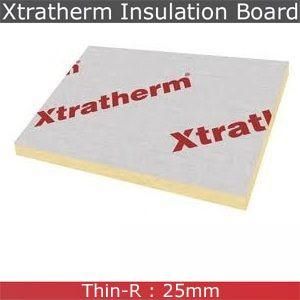 Product image for Unilin Xtratherm PIR Insulation Board - 2400mm x 1200mm x 25mm