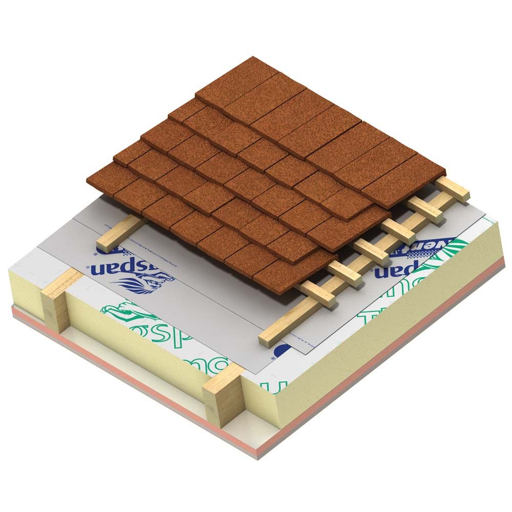Product image for Kingspan Thermapitch TP10 PIR Insulation Board 2400 X 1200 X 50mm - Pack of 6 Sheets
