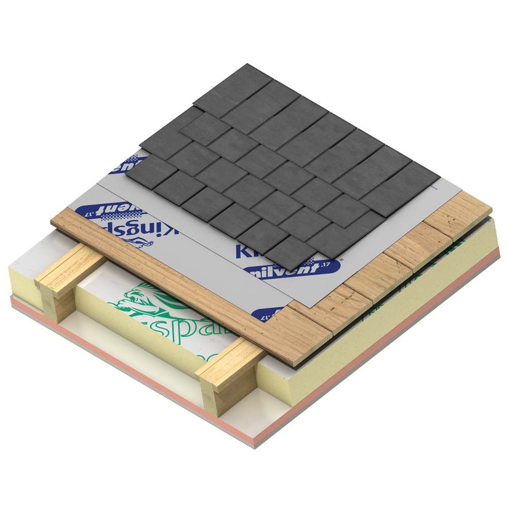 Product image for Kingspan Thermapitch TP10 PIR Insulation Board 2400 X 1200 X 125mm - Pack of 2 Sheets