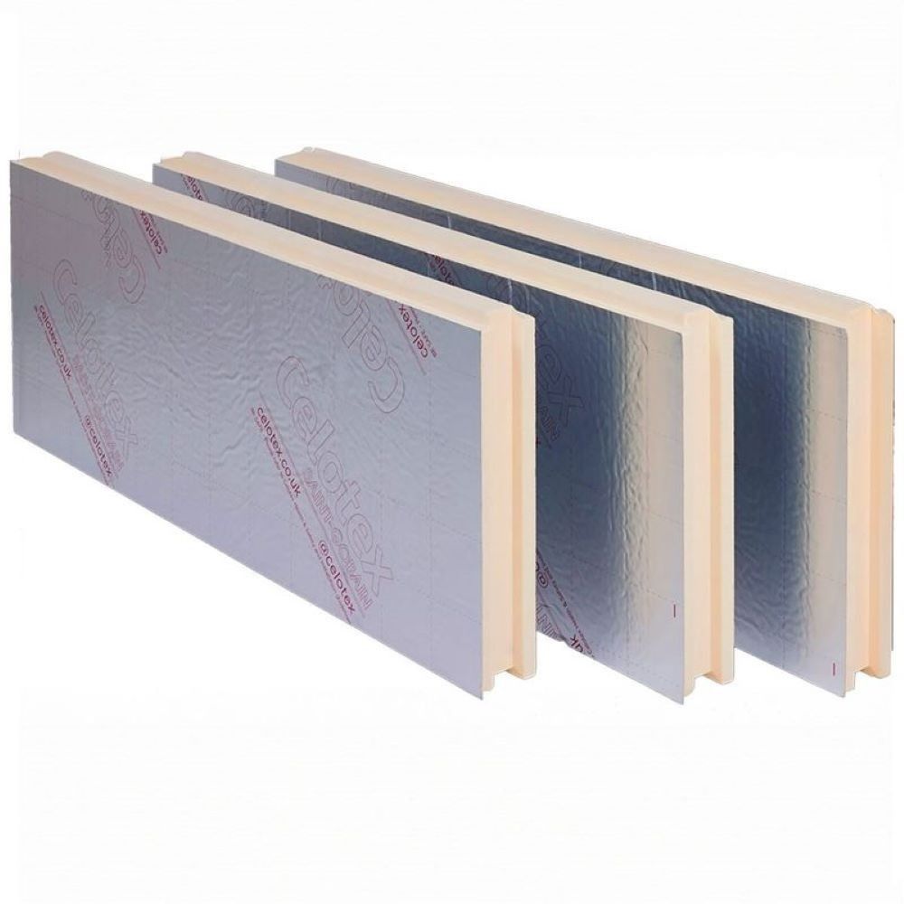 Product image for Celotex Thermaclass Full Fill Cavity Wall 21 PIR Board 1190mm x 450mm x 115mm - 2.675m2 Pack