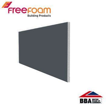 Product image for uPVC 405mm Soffit Board (10mm General Purpose) 2.5m - Dark Grey