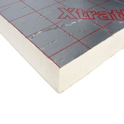 Product image for Unilin Xtratherm PIR Insulation Board - 2400mm x 1200mm x 75mm