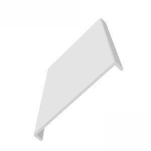 Image of uPVC 410mm Fascia Board (10mm Cappit Double Edged Square)2.5m - White
