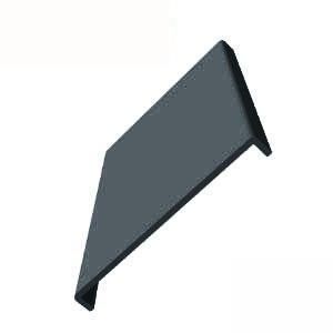 Image of uPVC 410mm Fascia Board (10mm Double Edged Square) 2.5m - Anthracite