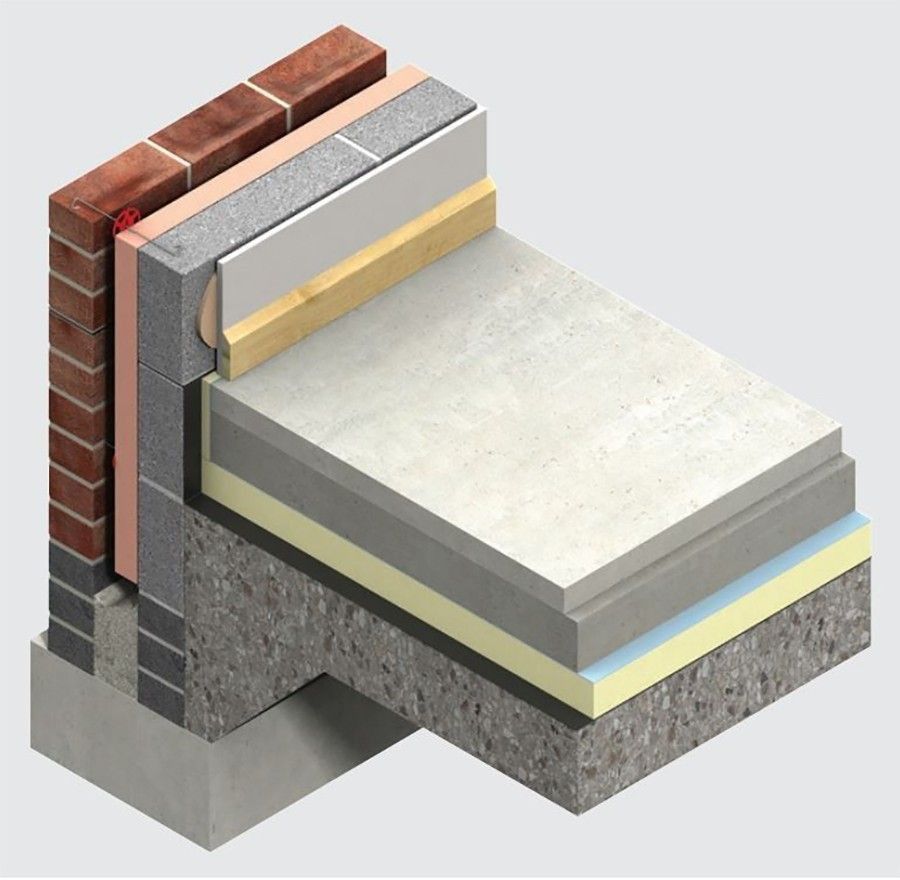 Product image for Kingspan Thermafloor TF70 PIR Insulation Board - 2400 x 1200 x 70mm - Pack of 4 Sheets