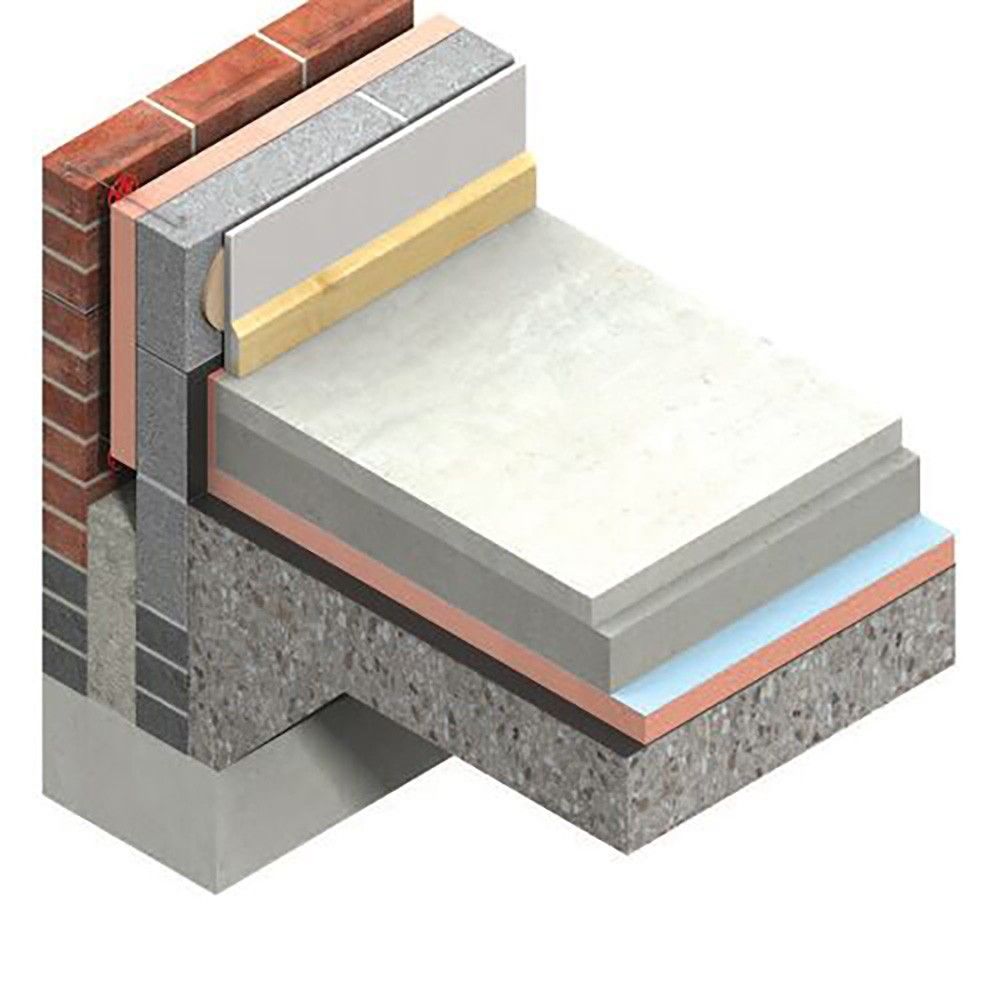 Product image for Kingspan Kooltherm K103 Floorboard Insulation 2400mm x 1200mm x 150mm - Pack of 2