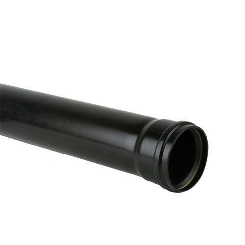 Image of Cascade Cast Iron Style 110mm x 2.5m Single Socket Soil Pipe (White)