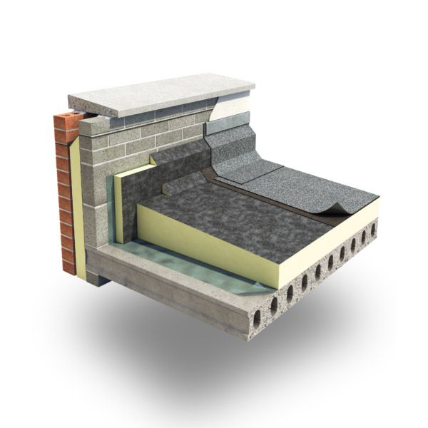Product image for Xtratherm TR/BGM Tapered Roof Board 30-50mm - 8.64m2