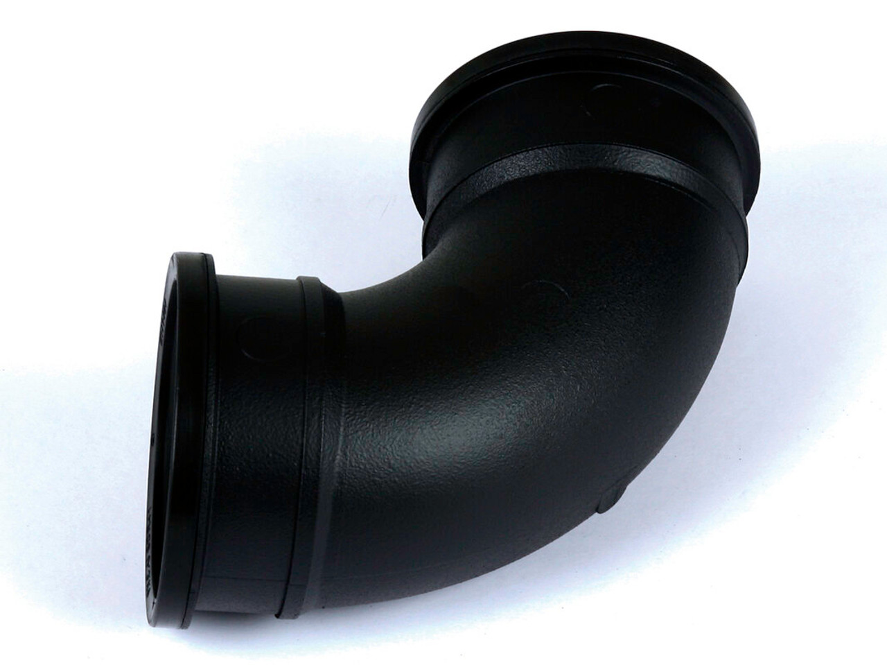 Image of Cascade Cast Iron Style 110mm 92.5dg Double Socket Bend (Black)