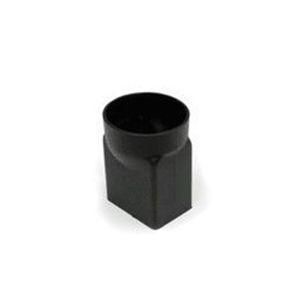 Product image for Cascade Cast Iron Style 100mm x 75mm Plastic Rainwater Adaptor (Grey)