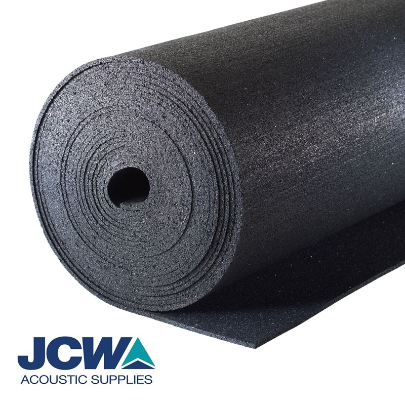 Product image for JCW Acoustics Impacta Rubber Flooring Roll - 5mm x 1.05m x 10m