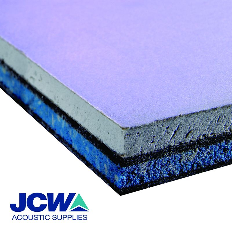Product image for JCW Acoustic Silent Board Acoustic Wall Liner 27.5mm x 1200mm x 1200mm