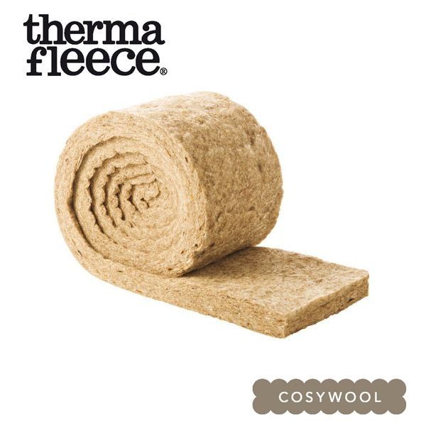 Product image for Sheeps Wool Loft Insulation CosyWool by Thermafleece 50mm x 370mm - 14.43m2